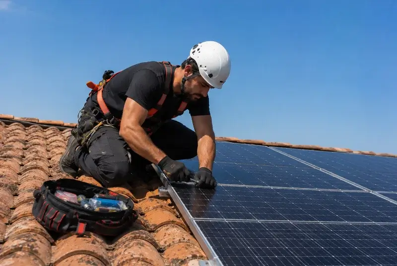 Maintenance et monitoring de panneaux solaires à Générac