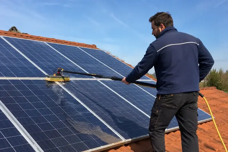 Nettoyage et entretien de panneaux solaires à Générac